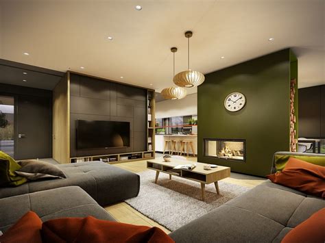 Alibaba.com offers 7,180 olive green and grey products. Gorgeous Contemporary Home with Autumnal-Hued Decor