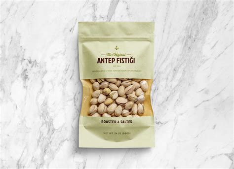 Download Free Pistachio Window Pouch Packaging Mockup PSD - Good Mockups