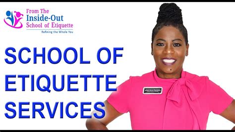 Learn Proper Etiquette From Etiquette Expert Etiquette School For