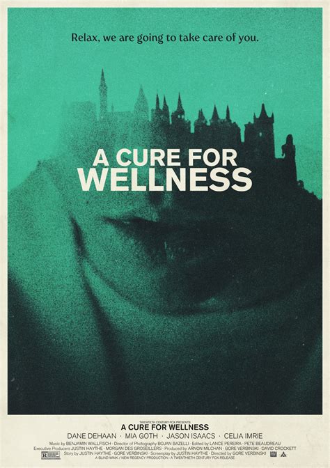 A cure for wellness is definitely not a film for everyone, but if you are a classic horror aficionado, like myself, you may want to find time to check it out. A Cure for Wellness - PosterSpy