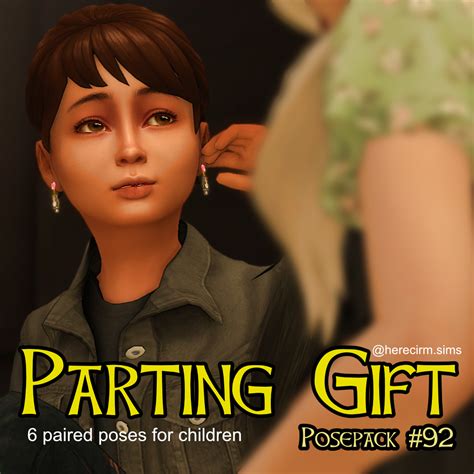 Posepack Parting T The Sims 4 Mods Curseforge