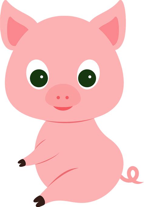 Pink Pigs Cartoon