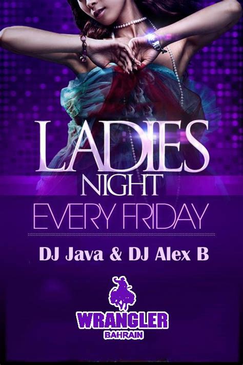 Lady of the night orchid takes its name from the sweet citrus fragrance it produces during nightfall. Ladies Night @ Wrangler - Events - WhatsUpBahrain.net