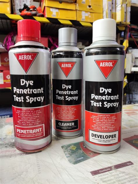 Aerol Dye Penetrant Testing Kit Dp Test Kit For Welding At Rs 750