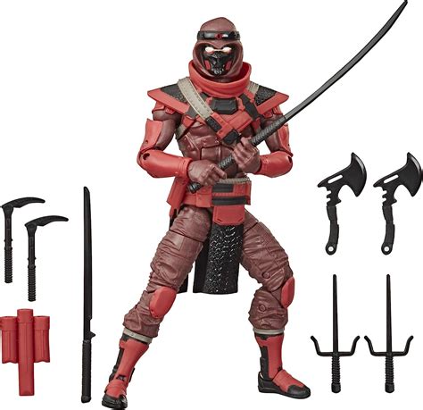 Joe Classified Series Red Ninja Action Figure Pre Order Hasbro Gi Toys