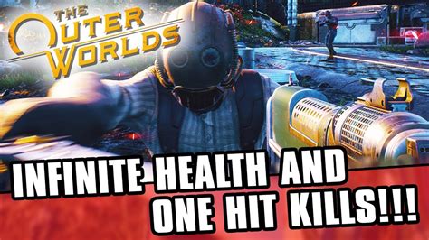 The Outer Worlds Cheats Infinite Health And Ohks Pc Youtube