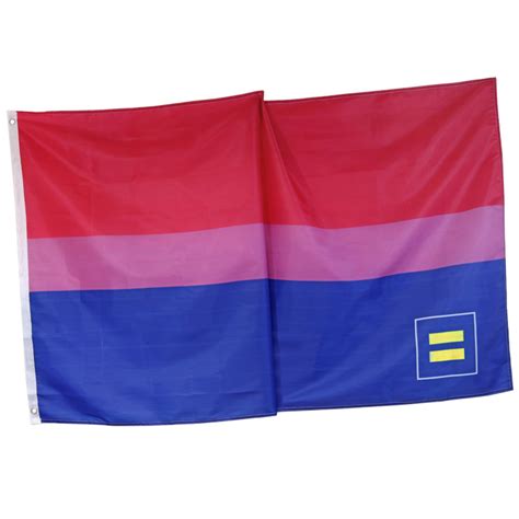 Rainbow Pride Equal Sign Flags HRC