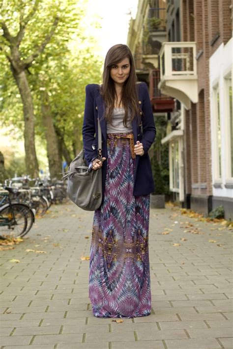 How To Wear The Long Skirt In Winter Dress Like A Parisian