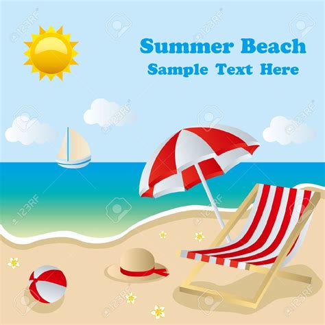 Beach Clipart Set Clip Art Beach Set Summer Png Format Vector Digital Clipart Clip Art Art