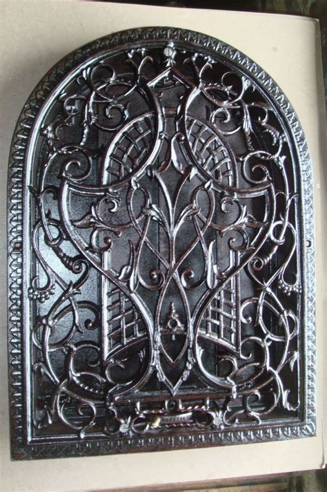 Decorative air vent covers uk. Large Decorative Victorian Shuttered Air Vent with Arched ...