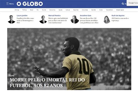 Pelé Así Es La Cobertura Informativa Sobre La Muerte Del Rey Del Fútbol Fotos Y Video