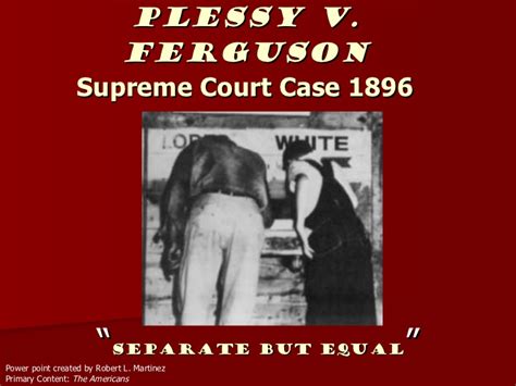 At trial, plessy's lawyers argued that the separate car act violated the thirteenth and fourteenth amendments. September | 2017 | Its Broken, Its Discriminatory, Its ...