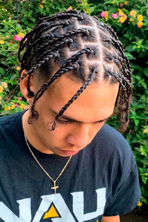 Box Braids Men Hairstyles The Hottest Photo Gallery Menshaircuts