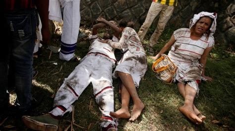 Oromia Stampede At Ethiopia Protest Leaves 52 Dead Bbc News