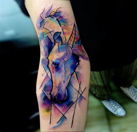 29+best ideas tattoo ideas female designs for women 2020 : 53 Best Unicorn Tattoo Designs For Women - TattooBlend