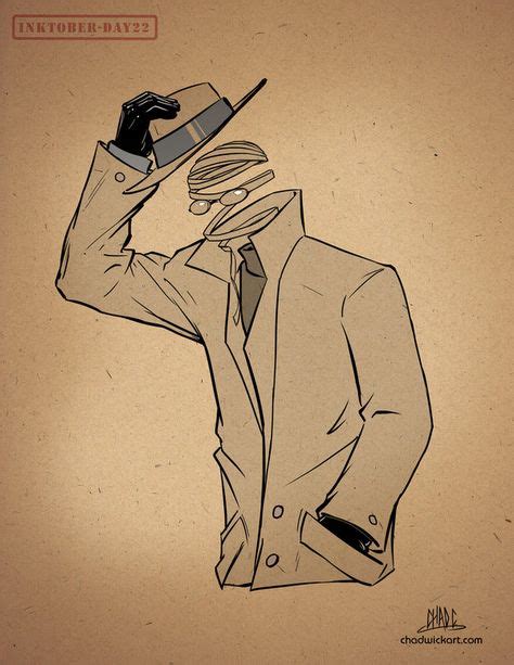 Inktober 22 Invisible Man By Chadwick J Coleman On Deviantart