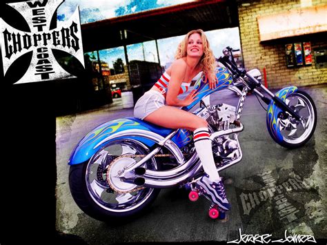 west coast choppers sexy girl wallpaper