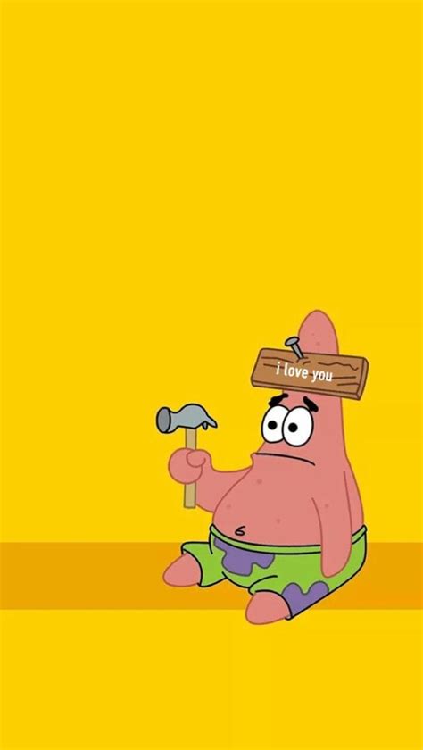 Patrick star hosts his very own talk show, with the support of his family. Cute Spongebob Cartoon Aesthetic Wallpapers - Wallpaper Cave