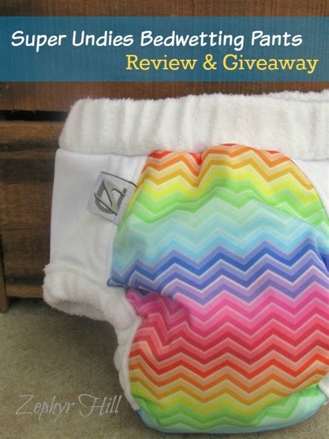 Super Undies Nighttime Trainers Pants Review And Giveaway