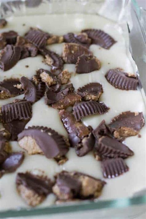 Maybe you would like to learn more about one of these? White Chocolate Reese's Peanut Butter Cup Fudge Bites ...