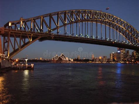 Sydney Harbour Bridge Panorama Stock Image Image Of Isolation