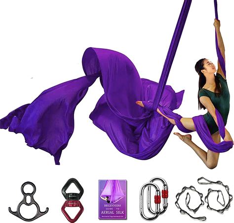 Aerial Silks Deluxe Equipment Set For Aerial Yoga Aerial Yoga Hammock Aerial Acrobatic Circus