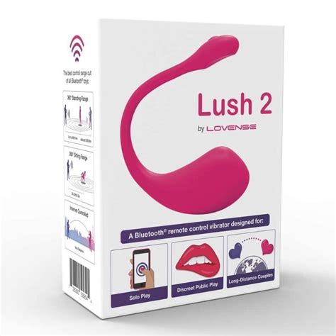 lovense lush 2 app huevo vibrador para pareja en pÚblico