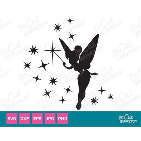 Tinkerbell Silhouette Printable