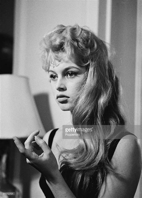 1957 A Portrait Of French Actress Brigitte Bardot Брижит бардо