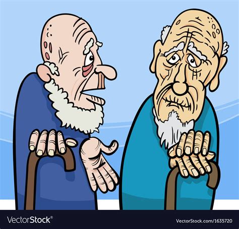 Cartoon Old Man Images