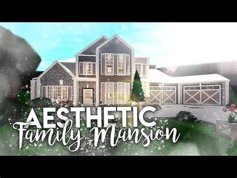 Aesthetic Bloxburg 2 Story Family House Bloxburg | 2 story roleplay home.