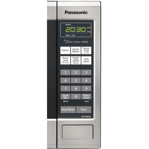 Panasonic Nn Sn661s Countertop Microwave Oven With Inverter Technology