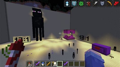 I Just Made Statues Of Enderman Shulker And Endermite All In Ratio R Minecraft