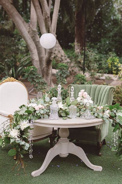 18 Vintage Wedding Sweetheart Table Decoration Ideas Emmalovesweddings