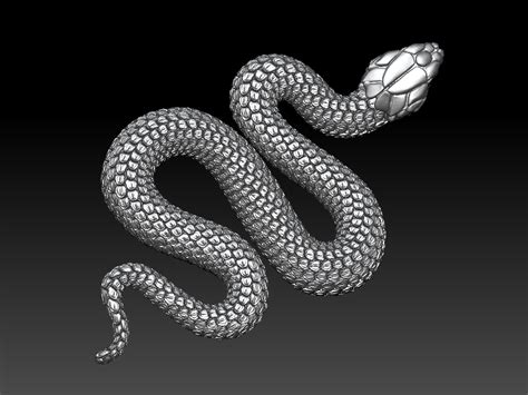 Stl File Snake・3d Printable Model To Download・cults
