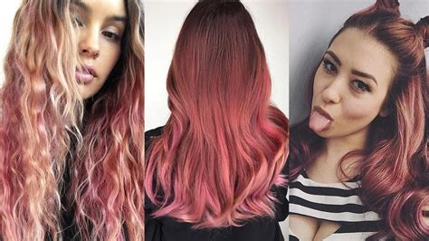 Colored golds can be classified in three groups: 65 Rose Gold Hair Color Ideas | Fashionisers©
