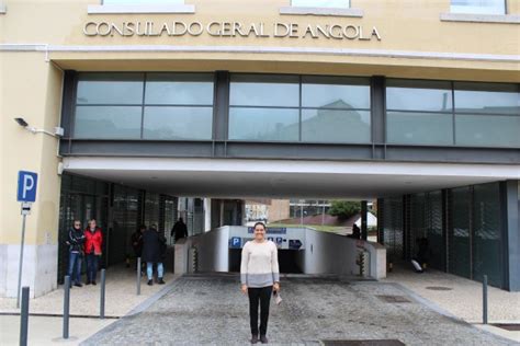 Adjany Costa Visita Consulado Geral De Angola Em Lisboa Vivências Press News