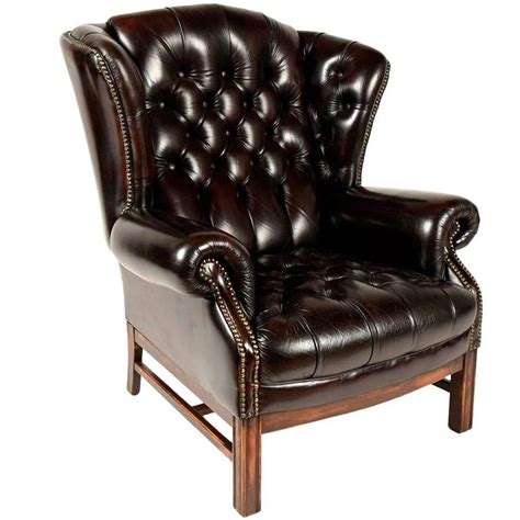 Tufted Leather Chair Justindrew