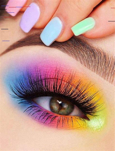 Beautiful Makeup Artist Tips For Colorful Glittering And Dark