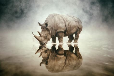 Rhino Rhinoceros Felix Hernandez Dreamography · Art Photographs