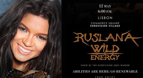 Esc Gewinnerin Ruslana Startet Kampagne Für Erneuerbare Energien