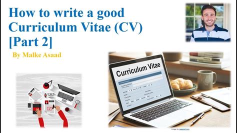 Curriculum vitae writing tips have several versions of your cv don't just write one cv and use it for every position you apply for. How to write a good Curriculum Vitae (CV) Part 2 - YouTube