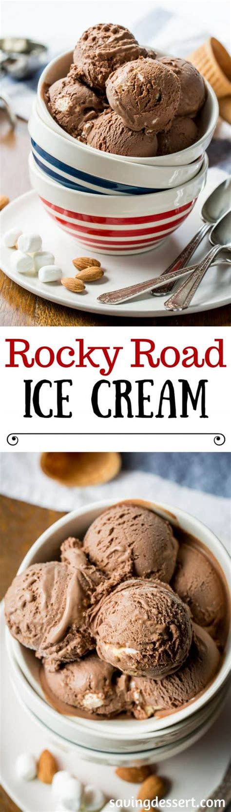 Rocky Road Ice Cream Saving Room For Dessert
