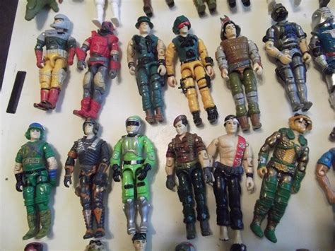 Gi Joe Action Figure Lot 70 Total Old School 80s 90s Hasbro Cobra