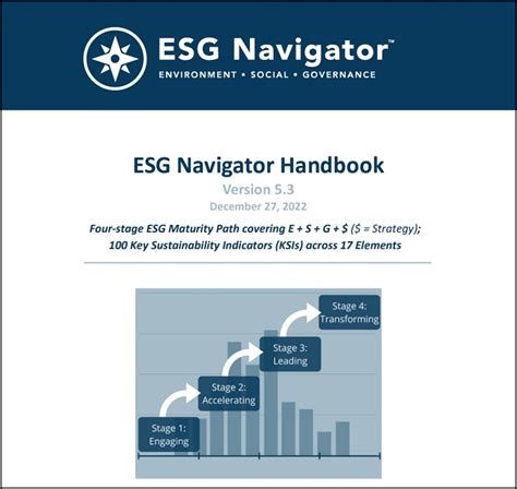 ESG Navigator Handbook - ESG Navigator