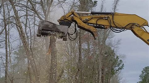 Cat 336e Excavator With Denis Cimaf Forestry Mulcher Youtube