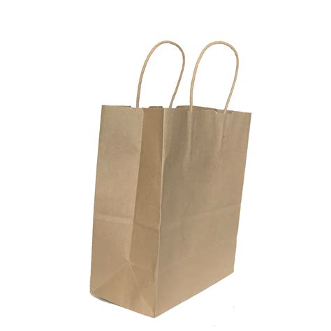 Kraft Brown Retail Bags 10 Pack Sense Of Calm Naturals