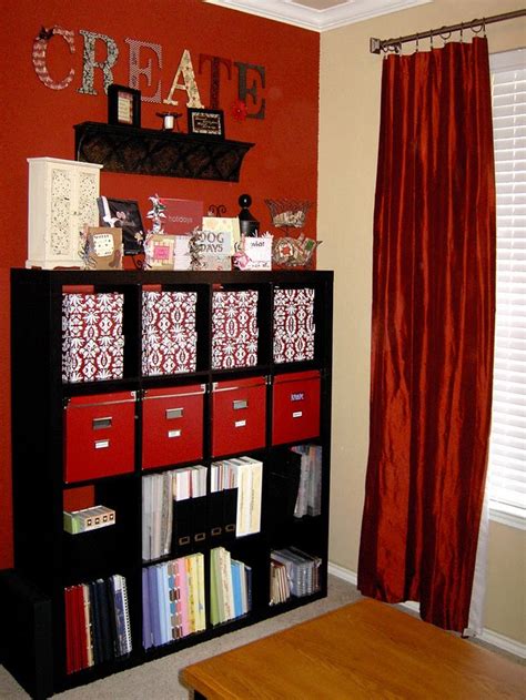 Crafters share ideas for small craft room storage & tips to get the most use out of a small space! froufroubritches: I'm Dreaming of a Craft Room