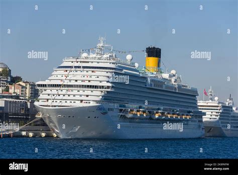 Istanbul Turkey September 25 2022 Costa Venezia Cruise Ship In