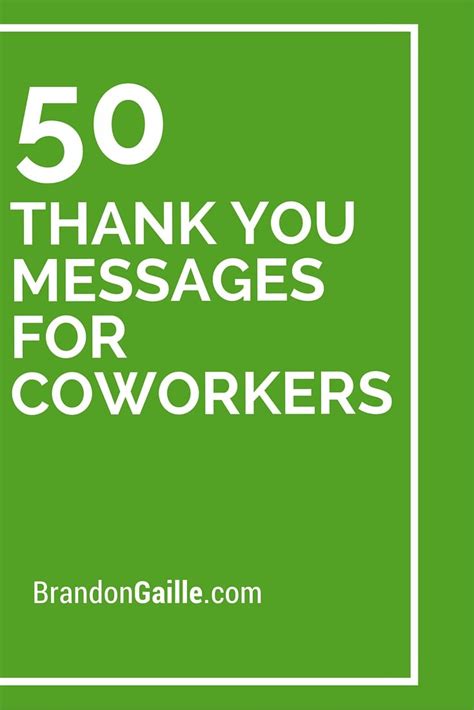 101 Thank You Messages For Coworkers Thank You Quotes For Coworkers